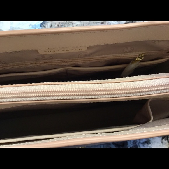 NWOT Tory Burch large leather tote - Picture 11 of 14